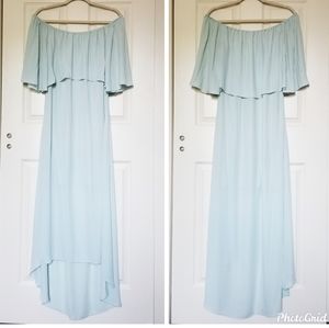 Off the shoulder dress